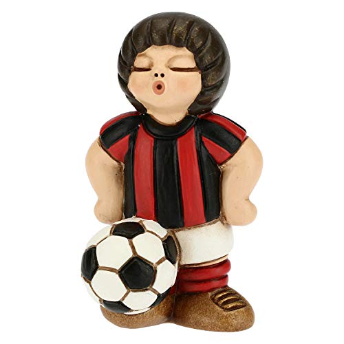 THUN - Dekofigur Jungen Fußballer rot-schwarz - Zubehör Kinderzimmer und Gastgeschenke - Linie Gastgeschenk - Kleines Format - Keramik - 4,5 x 4,5 x 7 h cm THUN - Dekofigur Jungen Fußballer rot-schwarz - Zubehör Kinderzimmer und Gastgeschenke - Linie Gastgeschenk - Kleines Format - Keramik - 4,5 x 4,5 x 7 h cm von THUN