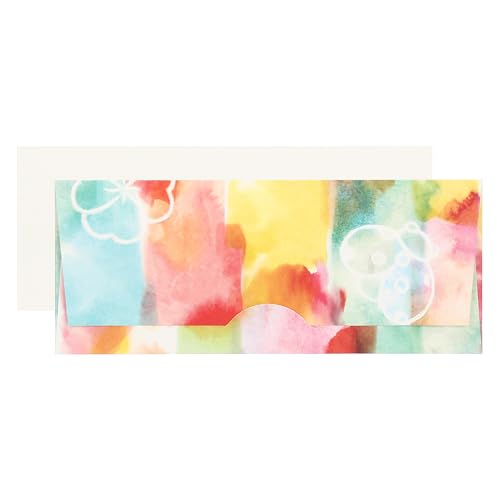 THUN - Glückwunschkarte Glück - Papier - Briefpapier - 9 x 22 cm von THUN