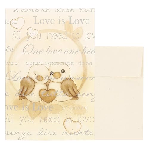THUN - Glückwunschkarte Hochzeit - Papier - Schreibwaren - 11 x 16 cm von THUN