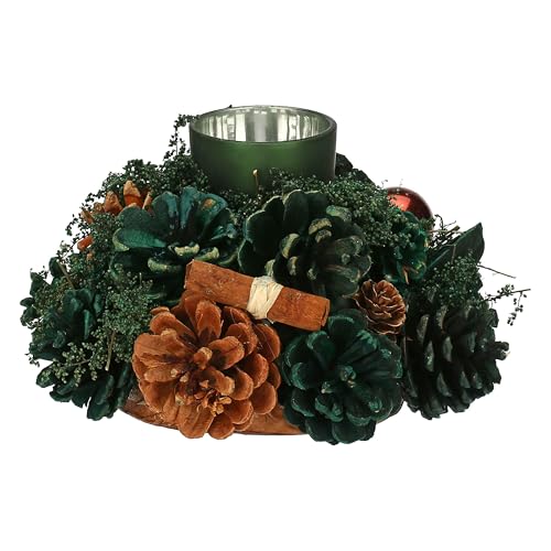 THUN - Grüner Weihnachts-Tischläufer von THUN