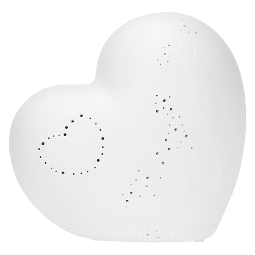 THUN - Herzförmige Lampe - Keramik - Kollektion L'amore Vola - 20 cm h von THUN