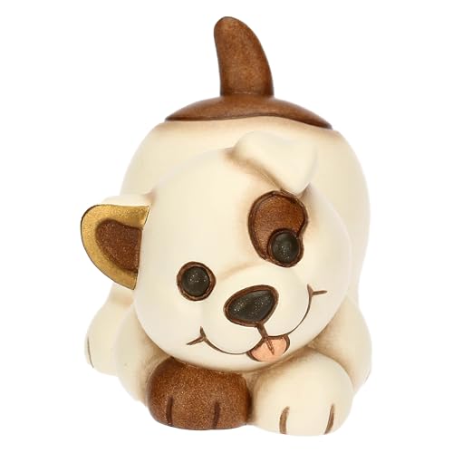 THUN - Mini Hund Claire - Keramik - Kollektion Frühlingsgarten - 4,2 x 5,9 x 5,1 cm von THUN