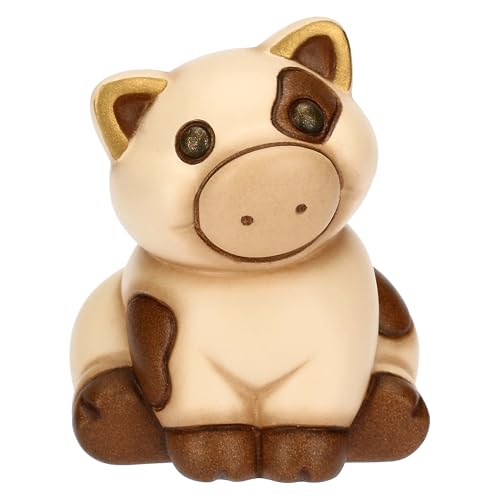 THUN - Mini Schweinchen Leinen - Keramik - Kollektion Frühlingsgarten - 4,7 x 4,7 x 5,8 cm THUN - Mini Schweinchen Leinen - Keramik - Kollektion Frühlingsgarten - 4,7 x 4,7 x 5,8 cm von THUN