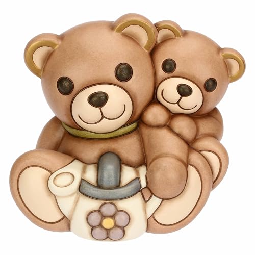 THUN - Paar Teddy Frühling mit Gießkanne, groß - Keramik - Kollektion Frühlingsgarten - 14,4 x 10,6 x 13 cm THUN - Paar Teddy Frühling mit Gießkanne, groß - Keramik - Kollektion Frühlingsgarten - 14,4 x 10,6 x 13 cm von THUN