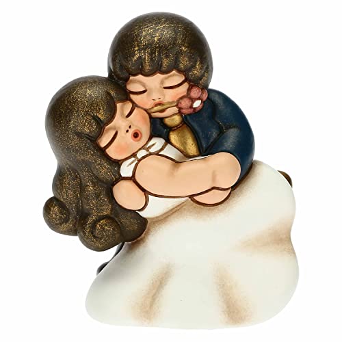 THUN - Paar verliebte tanzende Bräutigam, kleine Version - Gastgeschenke, Hochzeitsgeschenke - handbemalte Keramik - 6 x 3,8 x 7 cm h THUN - Paar verliebte tanzende Bräutigam, kleine Version - Gastgeschenke, Hochzeitsgeschenke - handbemalte Keramik - 6 x 3,8 x 7 cm h von THUN