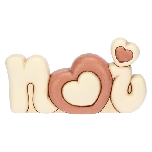 THUN - Schriftzug NOI - Keramik - Kollektion L'amore Vola - 23,9 x 6,4 x 12,9 cm THUN - Schriftzug NOI - Keramik - Kollektion L'amore Vola - 23,9 x 6,4 x 12,9 cm von THUN