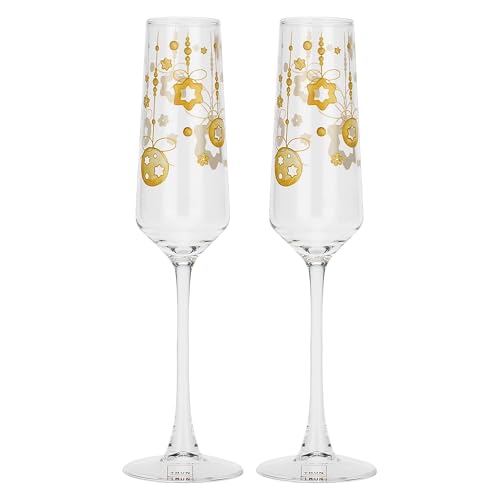 THUN - Set mit 2 Sektflöten für Weihnachtsüberraschungen THUN - Set mit 2 Sektflöten für Weihnachtsüberraschungen von THUN