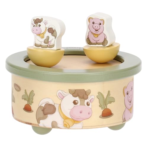 Thun - Spieluhr - Holz - Kollektion Baby Dolce Farm - Ø 12 cm - 9,5 cm von THUN