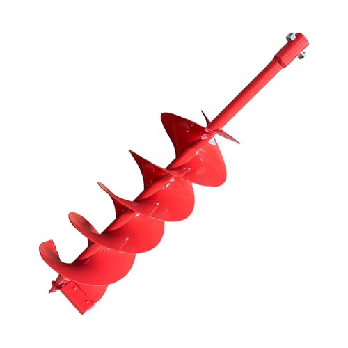 THUNDERBAY 20,3 cm Durchmesser, 91,4 cm lang, Doppelsprial-Erdbohrer mit Spiralbohrer und zwei austauschbaren Zickzack-Klingen THUNDERBAY 20,3 cm Durchmesser, 91,4 cm lang, Doppelsprial-Erdbohrer mit Spiralbohrer und zwei austauschbaren Zickzack-Klingen von THUNDERBAY