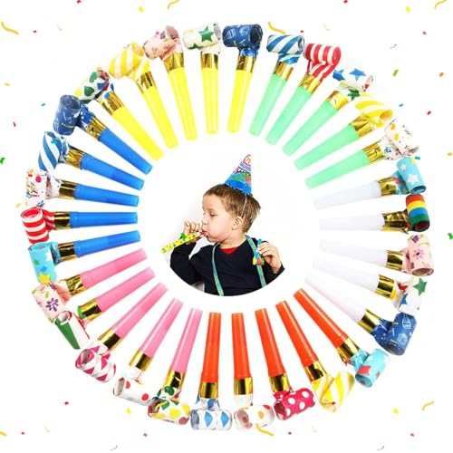 THXFUNAREA 30 Stück Tröte,Party Kinder Gebläse,Tröten Kindergeburtstag Spielzeug Kindergeburtstag Pfeifen Spielzeuge Funny Games Geburtstag Graduation Mehrfarbig Plastik Whistles Papiertrompete THXFUNAREA 30 Stück Tröte,Party Kinder Gebläse,Tröten Kindergeburtstag Spielzeug Kindergeburtstag Pfeifen Spielzeuge Funny Games Geburtstag Graduation Mehrfarbig Plastik Whistles Papiertrompete von THXFUNAREA