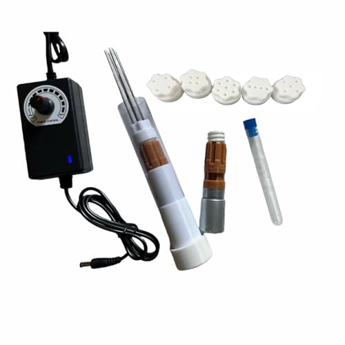THYXGS Elektrische Nadelfilzmaschine, Filznadeln Zum Trockenfilzen, Filzgerät, Filznadelwerkzeug, Filz Nadel Werkzeug Set Mit, 1,5 cm Hub, Stufenlose Geschwindigkeitsregelung, Austauschbarer Motor von THYXGS
