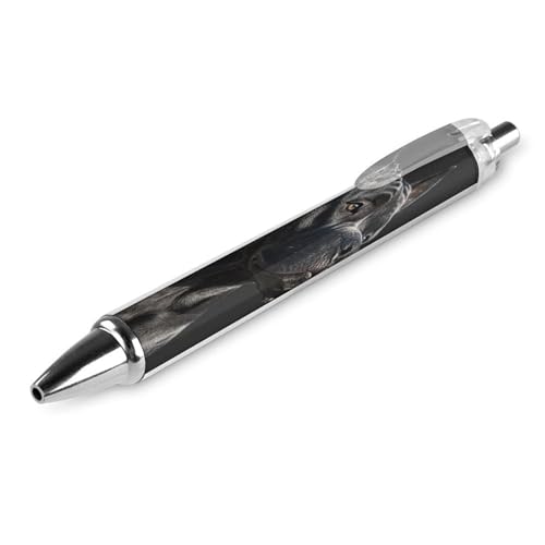 THisdownd Cane Corso Kugelschreiber, einziehbar, 0,5 mm, glattes Schreiben, schwarze Tinte, Schreibzubehör, für Büro, 1 Stück THisdownd Cane Corso Kugelschreiber, einziehbar, 0,5 mm, glattes Schreiben, schwarze Tinte, Schreibzubehör, für Büro, 1 Stück von THisdownd