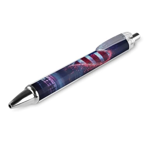 THisdownd Feuerwerk Kugelschreiber mit US-Flagge, Herz, 0,5 mm, glattes Schreiben, schwarze Tinte, Kugelschreiber, Notizen, Zubehör für Büro, 1 Stück THisdownd Feuerwerk Kugelschreiber mit US-Flagge, Herz, 0,5 mm, glattes Schreiben, schwarze Tinte, Kugelschreiber, Notizen, Zubehör für Büro, 1 Stück von THisdownd