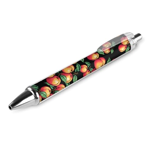 THisdownd Kugelschreiber, einziehbar, 0,5 mm, glattes Schreiben, schwarze Tinte, Kugelschreiber, Notizen, Zubehör für Büro, 1 Stück THisdownd Kugelschreiber, einziehbar, 0,5 mm, glattes Schreiben, schwarze Tinte, Kugelschreiber, Notizen, Zubehör für Büro, 1 Stück von THisdownd