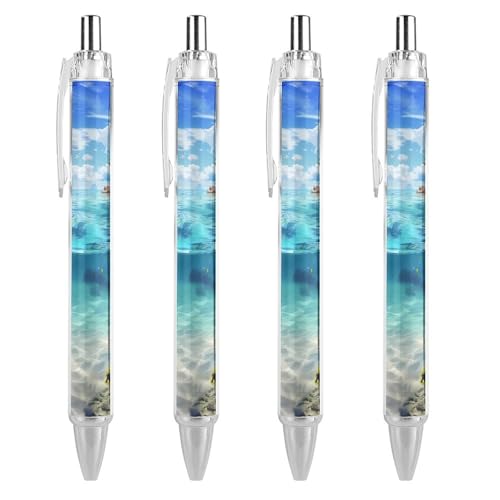 THisdownd Unterwasser-Kugelschreiber, Korallenfisch, schwarze Tinte, 0,5 mm, feine Spitze, Bürobedarf THisdownd Unterwasser-Kugelschreiber, Korallenfisch, schwarze Tinte, 0,5 mm, feine Spitze, Bürobedarf von THisdownd