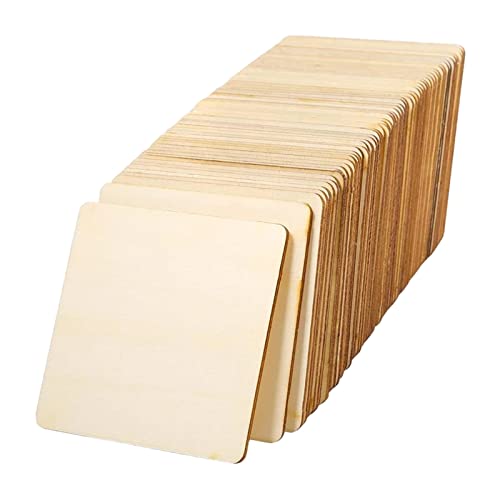 30 Stück unlackierte Holzquadrate Blätter Ausschnitte Holzscheiben für Bastelprojekte Malerei Beizen Untersetzer Foto Requisiten Dekorationen 30 Stück unlackierte Holzquadrate Blätter Ausschnitte Holzscheiben für Bastelprojekte Malerei Beizen Untersetzer Foto Requisiten Dekorationen von TIANQUXNGI