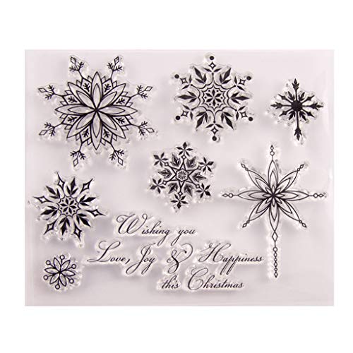 Silikon-Stempel mit Blumenmotiv, transparent, für Scrapbooking, Prägung, Fotoalbum, Dekoration Silikon-Stempel mit Blumenmotiv, transparent, für Scrapbooking, Prägung, Fotoalbum, Dekoration von TIANQUXNGI