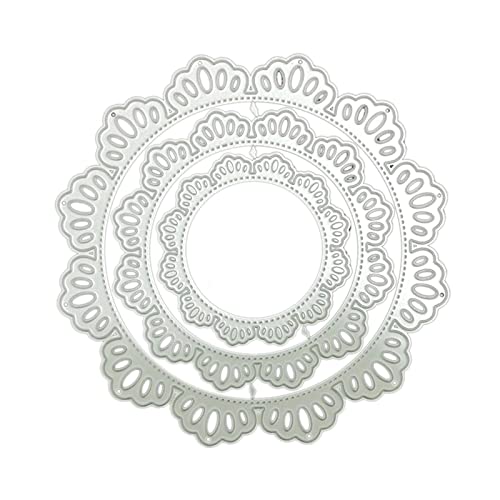 TIANQUXNGI Mehrschichtige Stanzformen, Prägeschablonen für Kartenherstellung, Scrapbooking von TIANQUXNGI