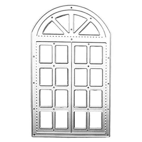 TIANQUXNGI Metall-Stanzformen für Fenster, handgefertigt, Scrapbooking, Prägezubehör für Kinder, Mädchen von TIANQUXNGI