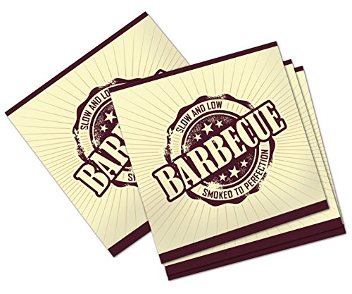 20 Servietten * BARBECUE * für Party, Grillen und Geburtstag // Napkins Party Fete Set Barbeque Grill Gartenparty 20 Servietten * BARBECUE * für Party, Grillen und Geburtstag // Napkins Party Fete Set Barbeque Grill Gartenparty von TIB Heyne