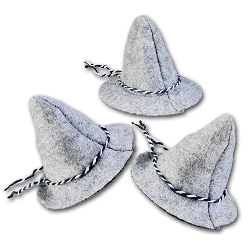 3 Mini-Sepplhüte von TIB Heyne