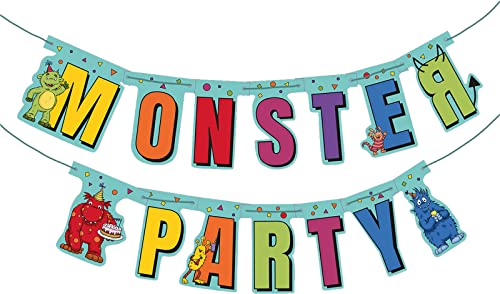 TIB Heyne 122cm Partykette * LUSTIGE Monster * als Deko zum Kindergeburtstag und Mottoparty | Kinder Geburtstag Party Girlande Banner TIB Heyne 122cm Partykette * LUSTIGE Monster * als Deko zum Kindergeburtstag und Mottoparty | Kinder Geburtstag Party Girlande Banner von TIB Heyne
