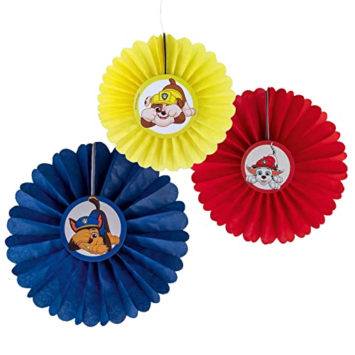 TIB Heyne 3 Honeycomb * PAW PATROL * für Kindergeburtstag und Mottoparty | mit Aufhänger | Größe: 20 bis 30cm | Deko Kinder Geburtstag Party TIB Heyne 3 Honeycomb * PAW PATROL * für Kindergeburtstag und Mottoparty | mit Aufhänger | Größe: 20 bis 30cm | Deko Kinder Geburtstag Party von TIB Heyne