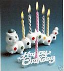 TIB Heyne Geburtstagskerzen-Halter Raupe mit 6 Kerzen bunt von TIB Heyne
