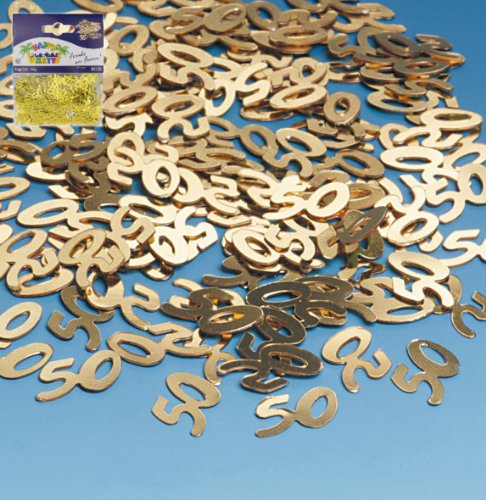 Goldenes Konfetti Zahl,50" Tüte 15 gr. Inhalt Tischdeko Deko Geburtstagskonfetti Metallickonfetti Goldenes Konfetti Zahl,50" Tüte 15 gr. Inhalt Tischdeko Deko Geburtstagskonfetti Metallickonfetti von TIB