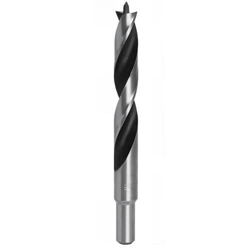 Brad Point Holzbohrer für Holzbearbeitung, 13 mm Durchmesser, Brad Point Bohrer, Kohlenstoffstahl, metrische Brad Point Bohrer mit Doppelrillen-Design für weiche und harte Hölzer, MDF, Acryl Brad Point Holzbohrer für Holzbearbeitung, 13 mm Durchmesser, Brad Point Bohrer, Kohlenstoffstahl, metrische Brad Point Bohrer mit Doppelrillen-Design für weiche und harte Hölzer, MDF, Acryl von TIBOO DAY