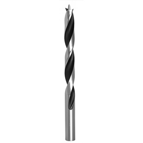 Brad Point Holzbohrer für Holzbearbeitung, 5 mm Durchmesser, Brad Point Bohrer, Kohlenstoffstahl, metrische Brad Point Bohrer mit Doppelrillen-Design für weiche und harte Hölzer, MDF, Acryl Brad Point Holzbohrer für Holzbearbeitung, 5 mm Durchmesser, Brad Point Bohrer, Kohlenstoffstahl, metrische Brad Point Bohrer mit Doppelrillen-Design für weiche und harte Hölzer, MDF, Acryl von TIBOO DAY