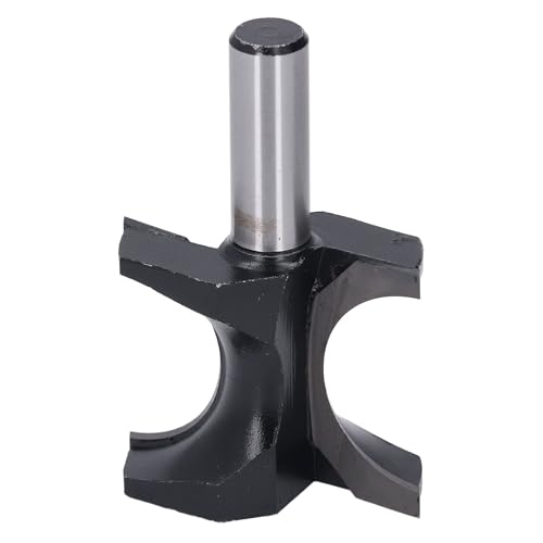 Ticfox Bullnose Router Bit, 1/2in Schaft 1 3/8 -Zoll -Perlendurchmesser Wolfram -Stahllegierung Halb Runder Fräser für Holzbearbeitung Ticfox Bullnose Router Bit, 1/2in Schaft 1 3/8 -Zoll -Perlendurchmesser Wolfram -Stahllegierung Halb Runder Fräser für Holzbearbeitung von TICFOX