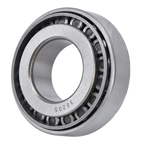 Ticfox Sich Verjüngte Walzenlager, Metall -Verjüngungswalzenlagerkegel und Becher -Set -Lager -Kit Hoher Genauigkeitszubehör -Ersatzteil für Geräte (30205) von TICFOX