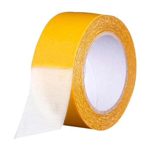 TIDTALEO 1 Rolle Doppelseitiges Klebeband Auf Stoffbasis Starkes Doppelseitiges Band Industrielles Doppelseitiges Klebeband Teppichband Montageband Transparentes Netzband TIDTALEO 1 Rolle Doppelseitiges Klebeband Auf Stoffbasis Starkes Doppelseitiges Band Industrielles Doppelseitiges Klebeband Teppichband Montageband Transparentes Netzband von TIDTALEO