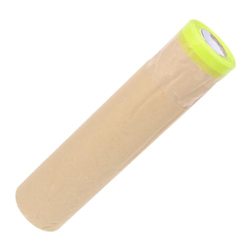TIDTALEO 1 Rolle Farbabdeckpapier, Klebeband, Malerpapier, Abdeckpapier, Schutzpapier Zum Lackieren Von Autos Und Karosserien, Bodenschutz, Wandverkleidung, Khaki TIDTALEO 1 Rolle Farbabdeckpapier, Klebeband, Malerpapier, Abdeckpapier, Schutzpapier Zum Lackieren Von Autos Und Karosserien, Bodenschutz, Wandverkleidung, Khaki von TIDTALEO