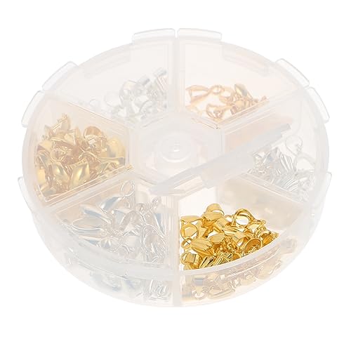 TIDTALEO 1 Schachtel Kupfer Anhängerverbinder Schmuckverschluss DIY Zubehör Mix Gold Silber ca Langlebige Schmuckverbinder für Halsketten Armbänder Basteln Leicht und Tragbar für TIDTALEO 1 Schachtel Kupfer Anhängerverbinder Schmuckverschluss DIY Zubehör Mix Gold Silber ca Langlebige Schmuckverbinder für Halsketten Armbänder Basteln Leicht und Tragbar für von TIDTALEO