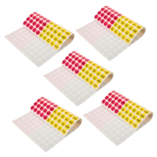 TIDTALEO 10 Blatt Preisschilder Aufkleber Kreative Marktpreisschilder Selbstklebend für Einzelhandel Garage von und Einfache Anwendung TIDTALEO 10 Blatt Preisschilder Aufkleber Kreative Marktpreisschilder Selbstklebend für Einzelhandel Garage von und Einfache Anwendung von TIDTALEO