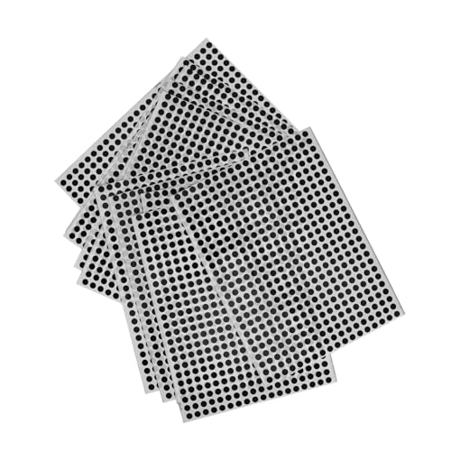 TIDTALEO 10 Blatt Runde Selbstklebende Punktaufkleber Schwarze Etiketten Klassifikation Sticker für Büro Schule Zuhause Kleine Farbcodierung Markierung Vielseitige Organisieren Labels TIDTALEO 10 Blatt Runde Selbstklebende Punktaufkleber Schwarze Etiketten Klassifikation Sticker für Büro Schule Zuhause Kleine Farbcodierung Markierung Vielseitige Organisieren Labels von TIDTALEO