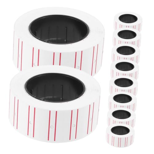TIDTALEO 10 Rollen Selbstklebende Preisschilder für Handel Flexible Abrissfeste Preisschilder aus Robustem Papier für Preisgestaltung Einfache Anwendung TIDTALEO 10 Rollen Selbstklebende Preisschilder für Handel Flexible Abrissfeste Preisschilder aus Robustem Papier für Preisgestaltung Einfache Anwendung von TIDTALEO