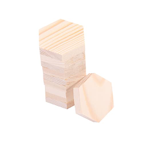 TIDTALEO 10 Stück Teiliges Sechseckiger Holzklötzchen aus Hochwertigem Kiefernholz Robuste Holzplatten zum Basteln DIY Holzblock für Kreative Handwerksprojekte Bemalbar Beschreibbar TIDTALEO 10 Stück Teiliges Sechseckiger Holzklötzchen aus Hochwertigem Kiefernholz Robuste Holzplatten zum Basteln DIY Holzblock für Kreative Handwerksprojekte Bemalbar Beschreibbar von TIDTALEO
