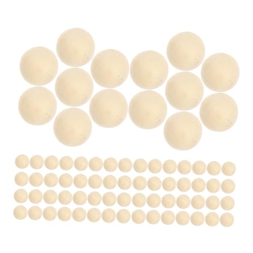 TIDTALEO 100 Stück Holzperlen Unbehandelte Runde Holzkugeln für Diy Projekte Naturholz Bastelkugeln für Kreatives Basteln Dekoration Vielseitige Holzdekor Kugeln TIDTALEO 100 Stück Holzperlen Unbehandelte Runde Holzkugeln für Diy Projekte Naturholz Bastelkugeln für Kreatives Basteln Dekoration Vielseitige Holzdekor Kugeln von TIDTALEO