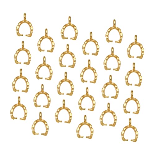 TIDTALEO 100 Stück Legierungsanhänger Blattform Goldfarbene DIY Schmuckanhänger für Halsketten Armbänder Ohrringe Langlebige Metallanhänger mit Mini für Einfache Bastelarbeiten von TIDTALEO