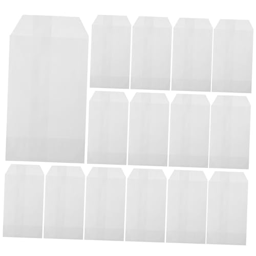 TIDTALEO 100 Stück Semi Transparente Glassine Papiertüten Vielseitige Verpackungsbeutel für Süßigkeiten Backwaren und Partygeschenke ohne Selbstklebeverschluss TIDTALEO 100 Stück Semi Transparente Glassine Papiertüten Vielseitige Verpackungsbeutel für Süßigkeiten Backwaren und Partygeschenke ohne Selbstklebeverschluss von TIDTALEO