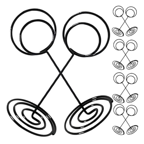 TIDTALEO 12 Stück Tischhalter Ort Hochzeit Zahlen Mini Weiß Stand Braut- Inhaber Karte Drahthalter Bild Staffelei Ständer Tischschildhalter Fotoständer Metallklammern Black Kohlenstoffstahl TIDTALEO 12 Stück Tischhalter Ort Hochzeit Zahlen Mini Weiß Stand Braut- Inhaber Karte Drahthalter Bild Staffelei Ständer Tischschildhalter Fotoständer Metallklammern Black Kohlenstoffstahl von TIDTALEO
