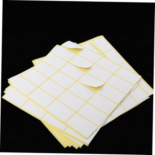 TIDTALEO 15 Stück Teiliges Selbstklebendes Beschriftbare Blanko Aufkleber Haftstarkes Stickerpapier für Büro Schule Lager und Organisation TIDTALEO 15 Stück Teiliges Selbstklebendes Beschriftbare Blanko Aufkleber Haftstarkes Stickerpapier für Büro Schule Lager und Organisation von TIDTALEO