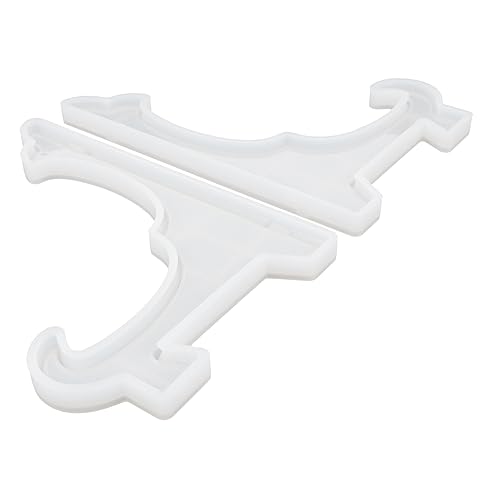 TIDTALEO 2 Stück DIY Silikonform für Schmuck Display Ständer Teiliges Flexibel Langlebig Wiederverwendbar für Epoxidharz Gießen Anfänger Schmuckaufbewahrung Tischdekoration Weiß TIDTALEO 2 Stück DIY Silikonform für Schmuck Display Ständer Teiliges Flexibel Langlebig Wiederverwendbar für Epoxidharz Gießen Anfänger Schmuckaufbewahrung Tischdekoration Weiß von TIDTALEO