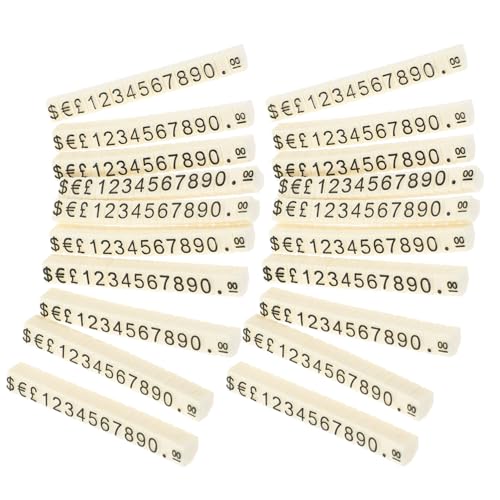 TIDTALEO 20 Stück Teiliges Preisschild für Schmuck Preiswürfel Verstellbar Preisanzeige Würfel für Schmuckläden und Einzelhandel Klare Preisschilder Praktisch und Vielseitig TIDTALEO 20 Stück Teiliges Preisschild für Schmuck Preiswürfel Verstellbar Preisanzeige Würfel für Schmuckläden und Einzelhandel Klare Preisschilder Praktisch und Vielseitig von TIDTALEO