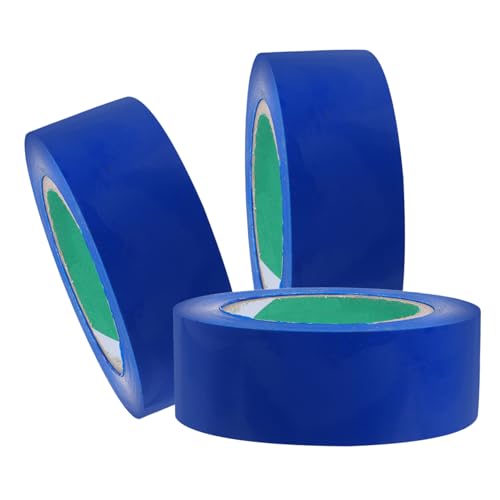 TIDTALEO 3 Rollen Blaues Klebeband Für Schwere Verpackungen, Mehrzweck-klebeband, Versandverpackungsbänder, Umzugskarton-versiegelungsbänder Für Den Versand TIDTALEO 3 Rollen Blaues Klebeband Für Schwere Verpackungen, Mehrzweck-klebeband, Versandverpackungsbänder, Umzugskarton-versiegelungsbänder Für Den Versand von TIDTALEO