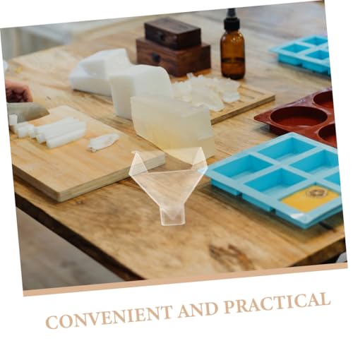 TIDTALEO Flexible Silikonform Pyramide Gießform für Harz Gießen Epoxidharz Basteln Transparent Glänzend DIY Dekoration Trockene Blumen Schmuck Handwerk von TIDTALEO