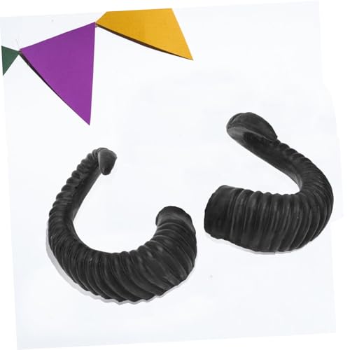 TIDTALEO Halloween Haarreif mit Schwarzen Mittleren Schäfchenhörnern Cosplay Haarschmuck für Party Kostüm Requisiten Clevere DIY Kopfbedeckung Sicher und Kreativ Gestaltet TIDTALEO Halloween Haarreif mit Schwarzen Mittleren Schäfchenhörnern Cosplay Haarschmuck für Party Kostüm Requisiten Clevere DIY Kopfbedeckung Sicher und Kreativ Gestaltet von TIDTALEO